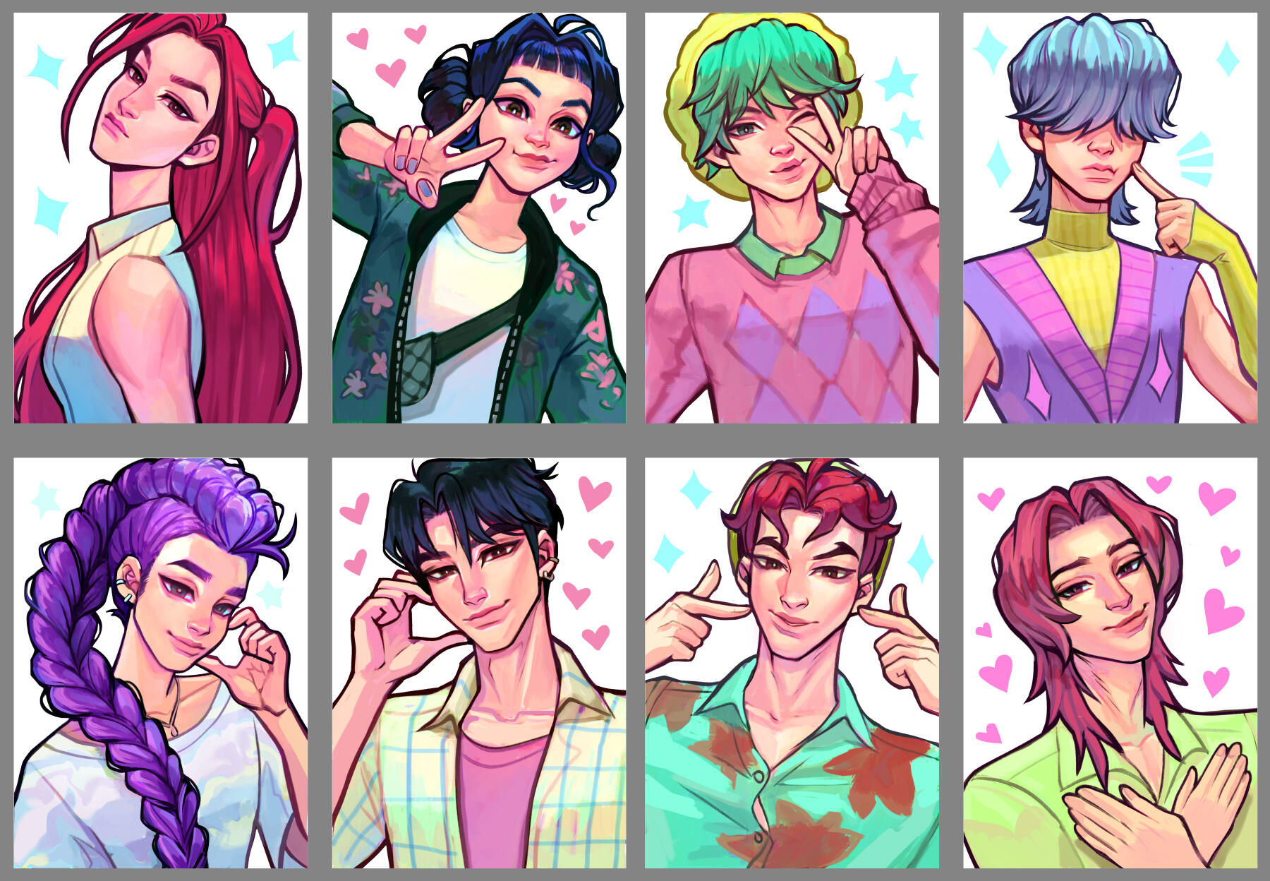 Kpop Demon Hunters trading cards