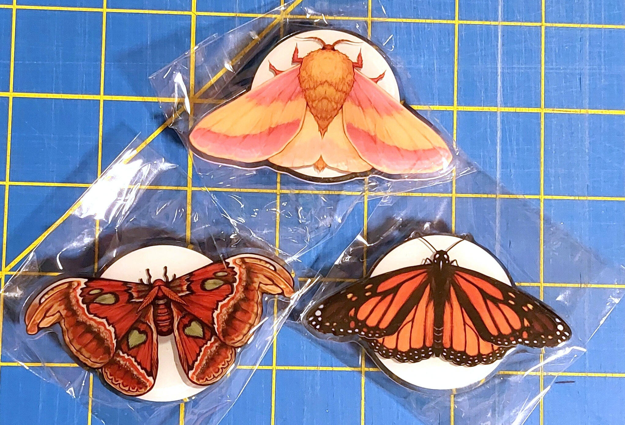 Moth Phone Grips