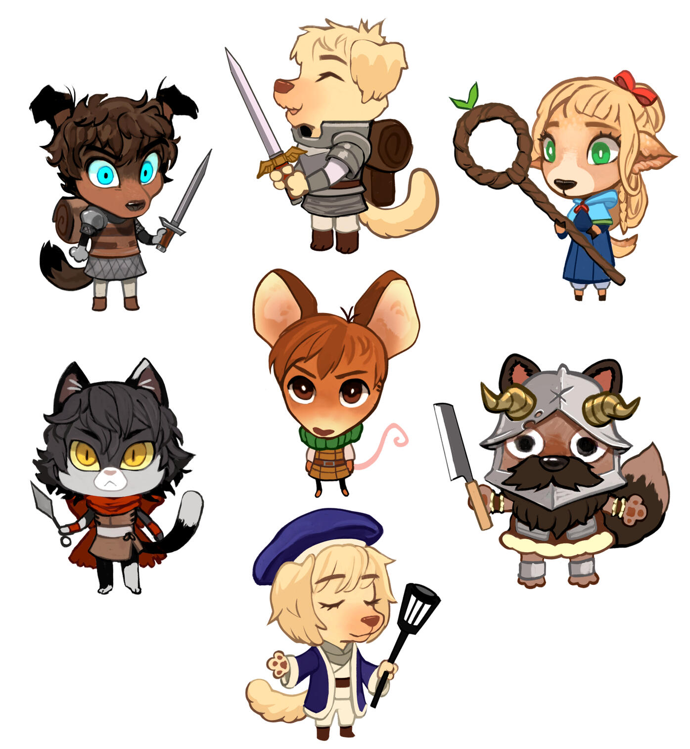 Dungeon Meshi Wood Charms