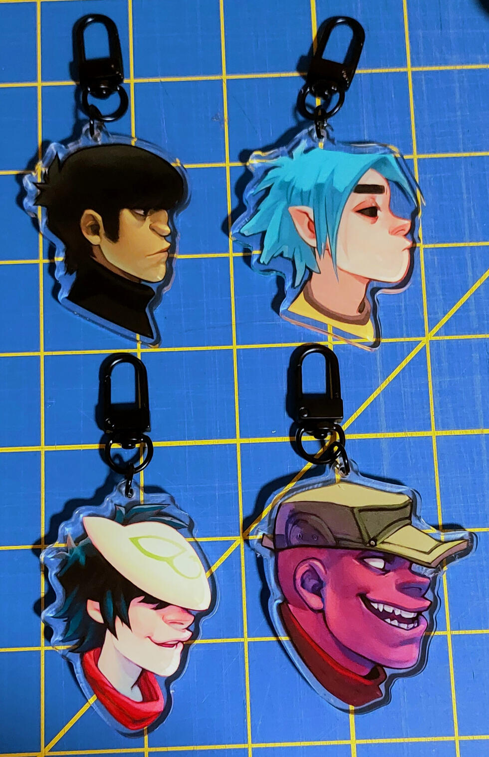 Gorillaz Charms