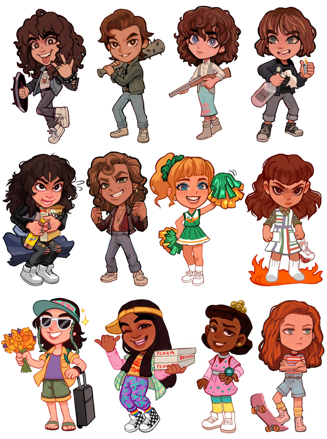 Stranger Things Charms