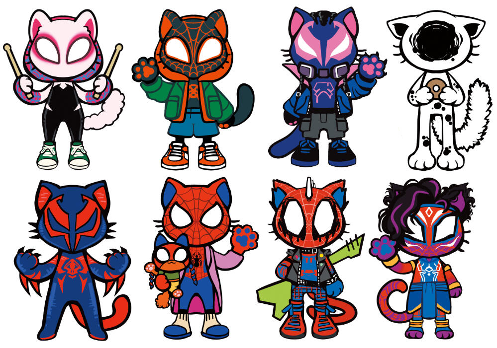 Spider-Verse Cats